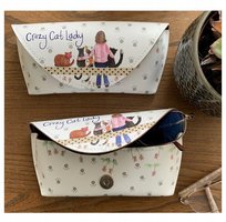 ETUI NA OKULARY GL09 CRAZY CAT LADY KOCIARA Inna marka