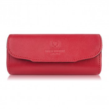 Etui Na Okulary Piórnik Skórzany Pokrowiec Paolo Peruzzi T-83-Rd - Paolo Peruzzi