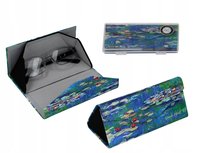 Etui na okulary, składane - C. Monet, Nenufary (CARMANI) Carmani