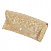 ETUI NA OKULARY skóra węża korekcyjne przeciwsłoneczne Futerał Pokrowiec