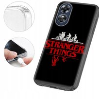 ETUI NA OPPO A17 WZORY STRANGER THINGS ELEVEN