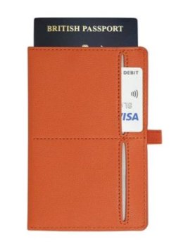 Etui na paszport i karty (pomarańczowe) Mini Stackers - Stackers