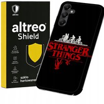 ETUI NA SAMSUNG A05s WZORY STRANGER THINGS ELEVEN + SZKŁO
