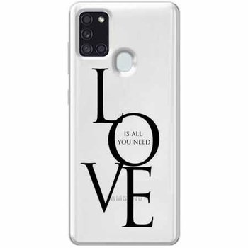 Etui na Samsung Galaxy A21s - All you need is LOVE. - EtuiStudio
