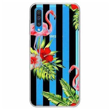 Etui na Samsung Galaxy A30s, Opowieści flamingów  - EtuiStudio