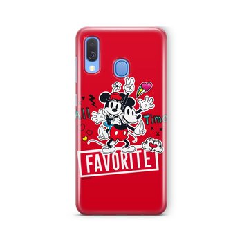 Etui na SAMSUNG Galaxy A40 DISNEY Mickey i Minnie 011 - Disney
