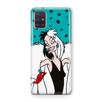 Etui na SAMSUNG Galaxy A51 DISNEY Cruella 004 - Disney