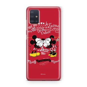 Etui na SAMSUNG Galaxy A51 DISNEY Mickey i Minnie 005 - Disney