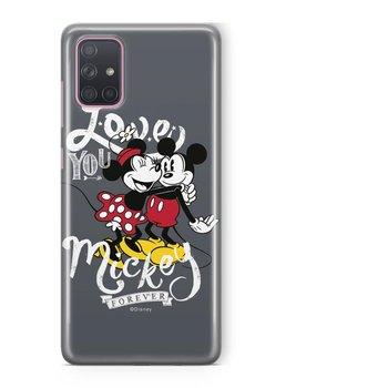 Etui na SAMSUNG Galaxy A71 DISNEY Mickey i Minnie 001 - Disney