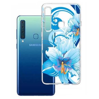 Etui na Samsung Galaxy A9 2018 - Niebieski kwiat północy. - EtuiStudio