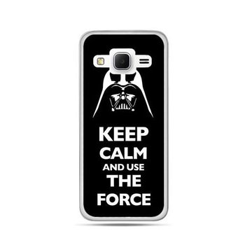 Etui na Samsung Galaxy J3 2016r, Keep calm and use the force - EtuiStudio