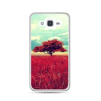 Etui na Samsung Galaxy J7 2016, czerwone drzewo - EtuiStudio