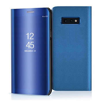 Etui na Samsung Galaxy S10e, Flip Clear View z klapką, niebieski  - EtuiStudio