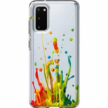 Etui na Samsung Galaxy S20 - Kolorowy splash. - EtuiStudio