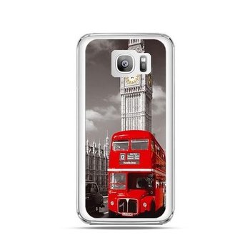 Etui na Samsung Galaxy S7 Edge, czerwony autobus londyn - EtuiStudio