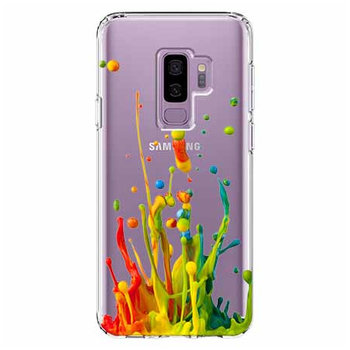 Etui na Samsung Galaxy S9 Plus, Kolorowy splash  - EtuiStudio