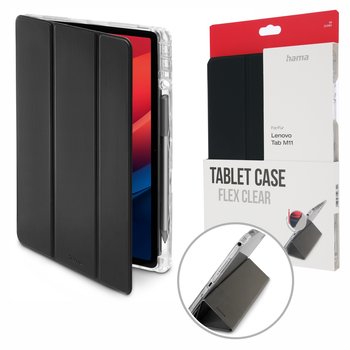 Etui na tablet Hama Flex Clear Lenovo Tab M11 czarne z klapką podstawka - Hama Polska