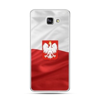 Etui na telefon Galaxy A7, 2016 patriotyczne, flaga Polski z godłem - EtuiStudio