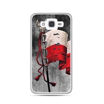 Etui na telefon Galaxy J7 , 2016  patriotyczne, flaga Polski - EtuiStudio