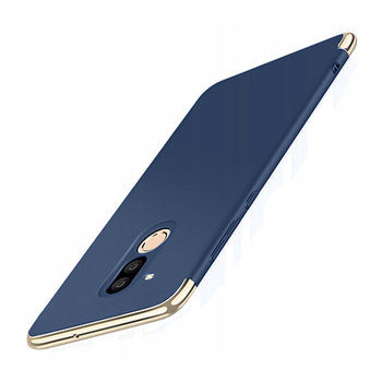 Etui na telefon Huawei Mate 20 Lite, Slim MattE Platynowane, granatowy  - EtuiStudio