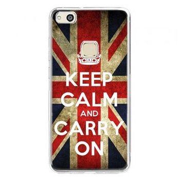 Etui na telefon Huawei P10 Lite, Keep calm and carry on - EtuiStudio