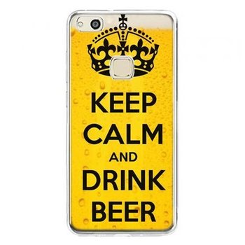 Etui na telefon Huawei P10 Lite, Keep calm and drink beer - EtuiStudio