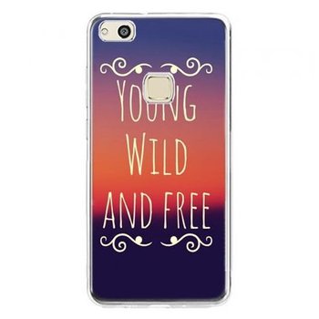 Etui na telefon Huawei P10 Lite, Young wild and free - EtuiStudio