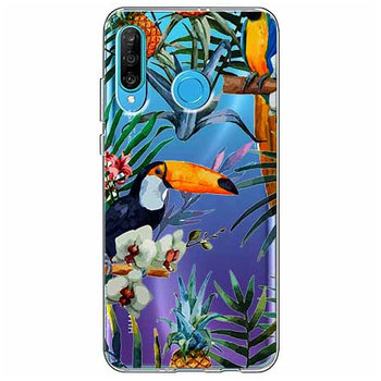 Etui na telefon Huawei P30 Lite, Egzotyczne tukany  - EtuiStudio