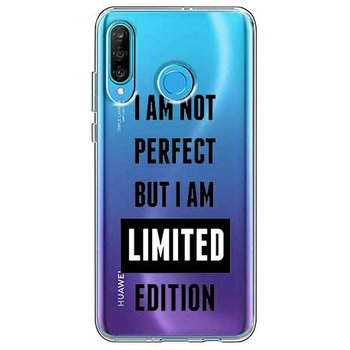 Etui na telefon Huawei P30 Lite, I Am not perfect  - EtuiStudio