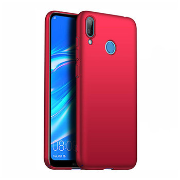 Etui na telefon Huawei Y7 2019, Slim MattE, czerwony  - EtuiStudio