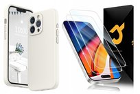 ETUI NA TELEFON IPHONE 15 PRO +2 SZT SZKŁA HARTOWANEGO JZG brak informacji