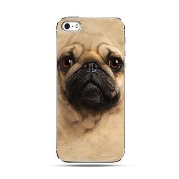 Etui na telefon, iPhone SE, pies szczeniak Face 3d - EtuiStudio