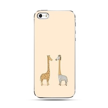 Etui na telefon, iPhone SE, żyrafy - EtuiStudio