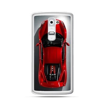 Etui na telefon LG G2, czerwone Ferrari - EtuiStudio