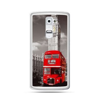 Etui na telefon LG G2, czerwony autobus londyn - EtuiStudio