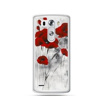 Etui na telefon LG G3 Czerwone maki - EtuiStudio