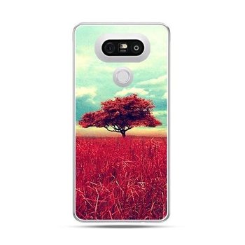 Etui na telefon LG G5, czerwone drzewo - EtuiStudio