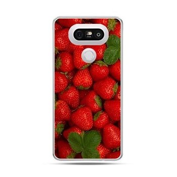 Etui na telefon LG G5, czerwone truskawki - EtuiStudio