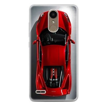 Etui na telefon LG K10 2017, czerwone Ferrari - EtuiStudio