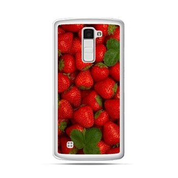 Etui na telefon LG K10, czerwone truskawki - EtuiStudio