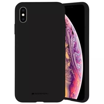 Etui na telefon Mercury Silicone do iPhone Xr czarny /black - 4kom