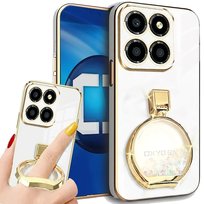 Etui na telefon Motorola Edge 60 Białe Oxygen ARIA + Uchwyt OXYGEN