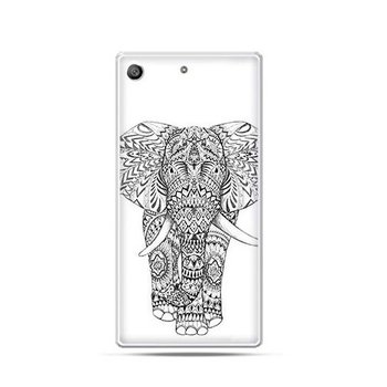 Etui na telefon Sony Xperia M5, Indyjski słoń - EtuiStudio