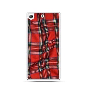Etui na telefon Sony Xperia M5, szkocka kratka - EtuiStudio