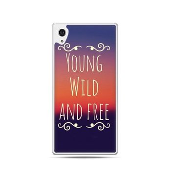 Etui na telefon Sony Xperia XA, Young wild and free - EtuiStudio