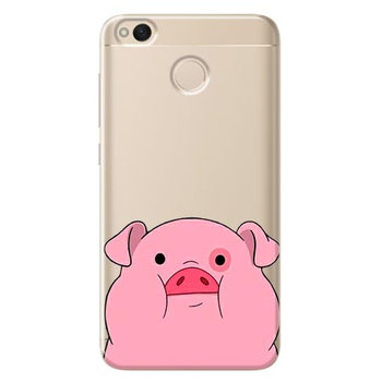 Etui na telefon Xiaomi Note 5A - Słodka różowa świnka. - EtuiStudio