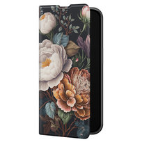 Etui na telefon z klapką Samsung Galaxy S22 Ultra Piwonie III