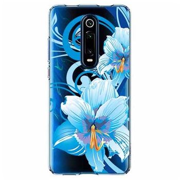 Etui na Xiaomi Mi 9T - Niebieski kwiat północy. - EtuiStudio
