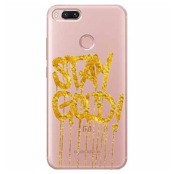 Etui na Xiaomi Mi A1 - Stay Gold. - EtuiStudio