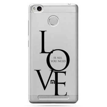 Etui na Xiaomi Redmi 3S - All you need is LOVE. - EtuiStudio